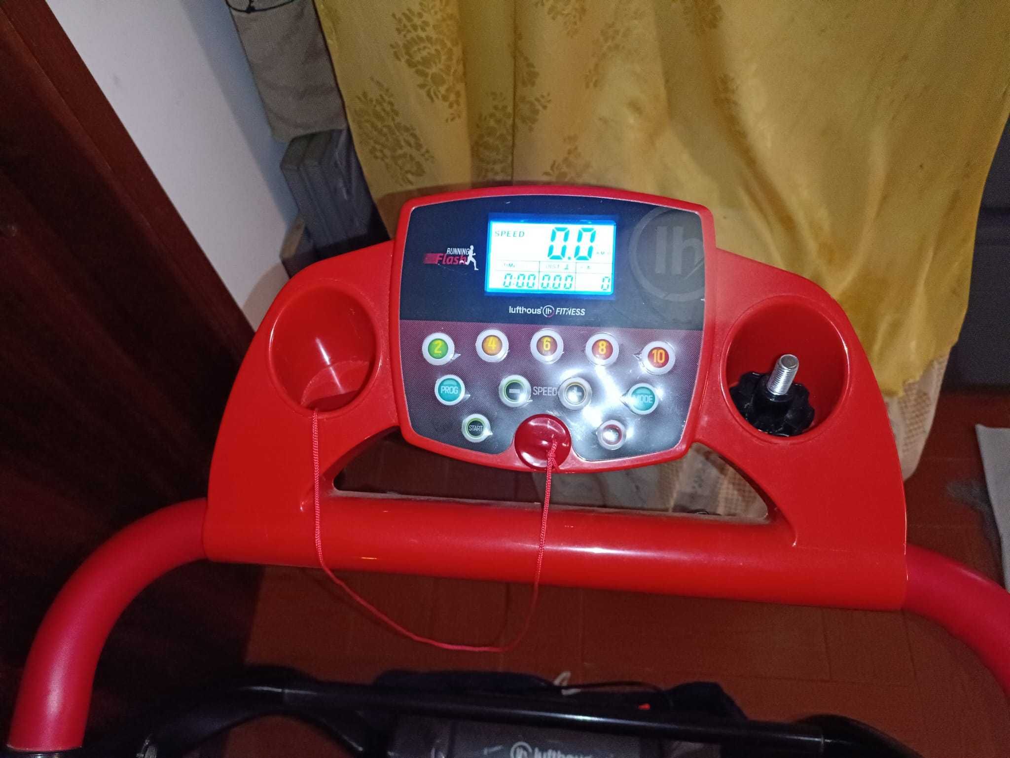 Passadeira Elétrica Dobrável Fitness - Caminhada e Corrida