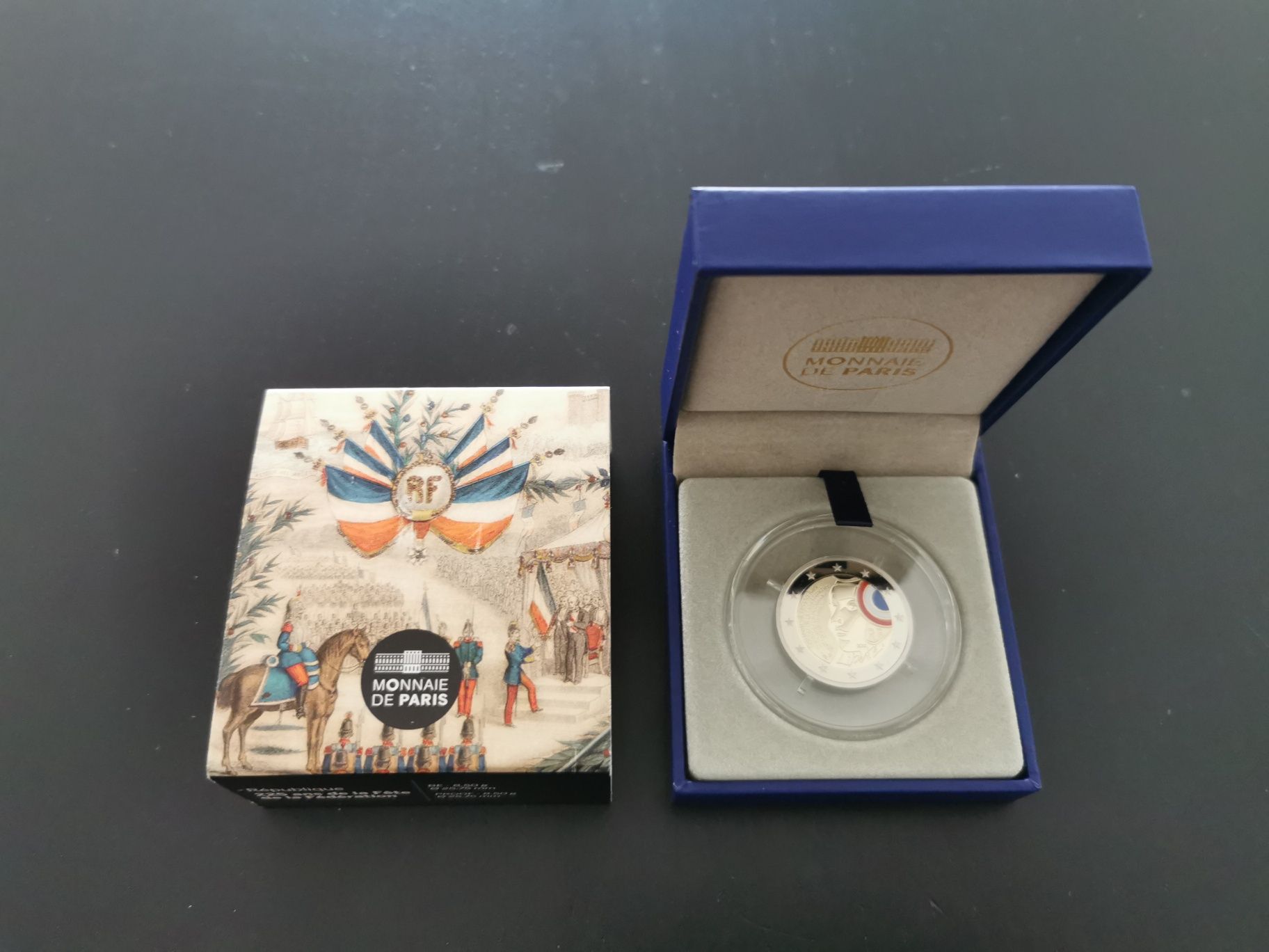 Moedas de 2 euros proof Coloridas França