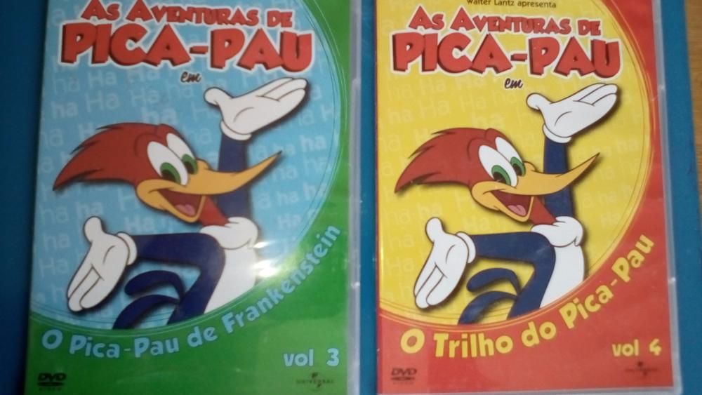 Coleção DVD "Pica Pau"