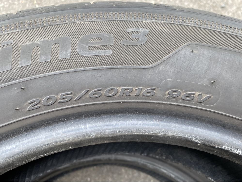 Літня резина шини (пара) 205/60R16 HANKOOK