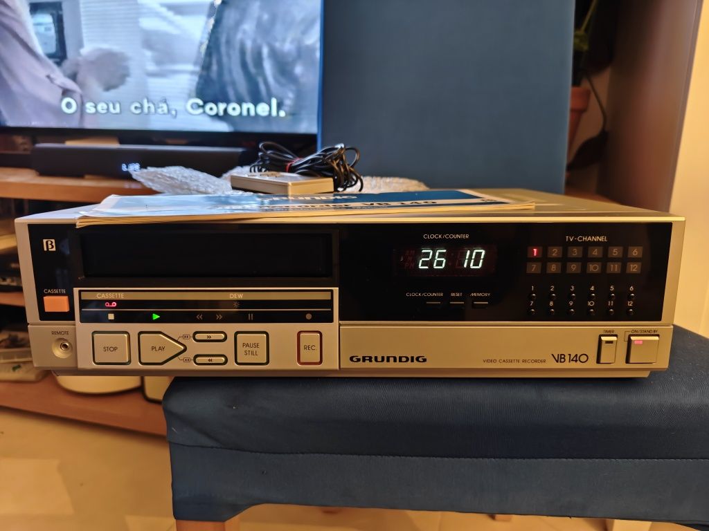 leitor Betamax Grundig VB 140