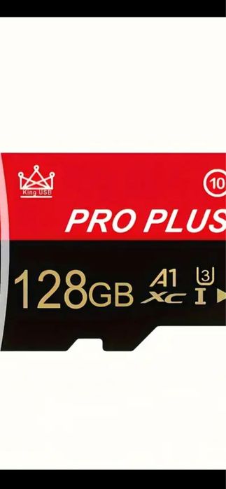 Cartão Micro PRO PLUS 128GB novo