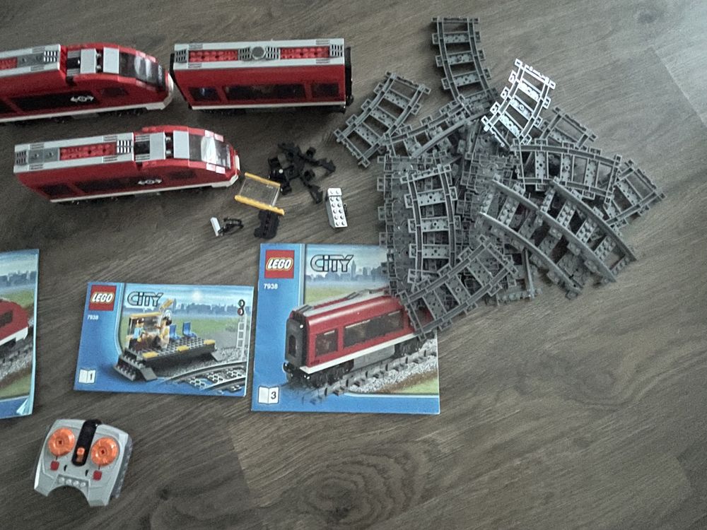 Lego лего набор 7938 поезд