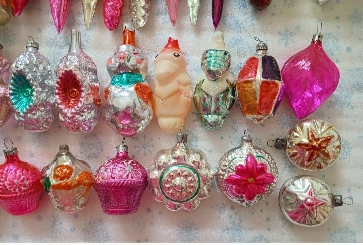 Елочные игрушки СССР
