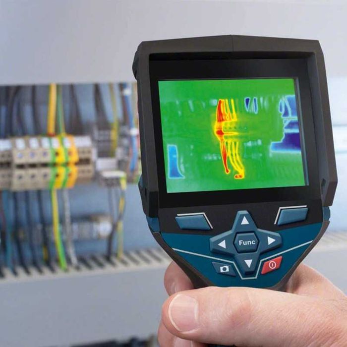 Kamera termowizyjna wynajem badanie kamerą termowizyjną Bosch GTC 400C
