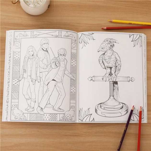 Розмальовка Harry Potter Coloring Book
