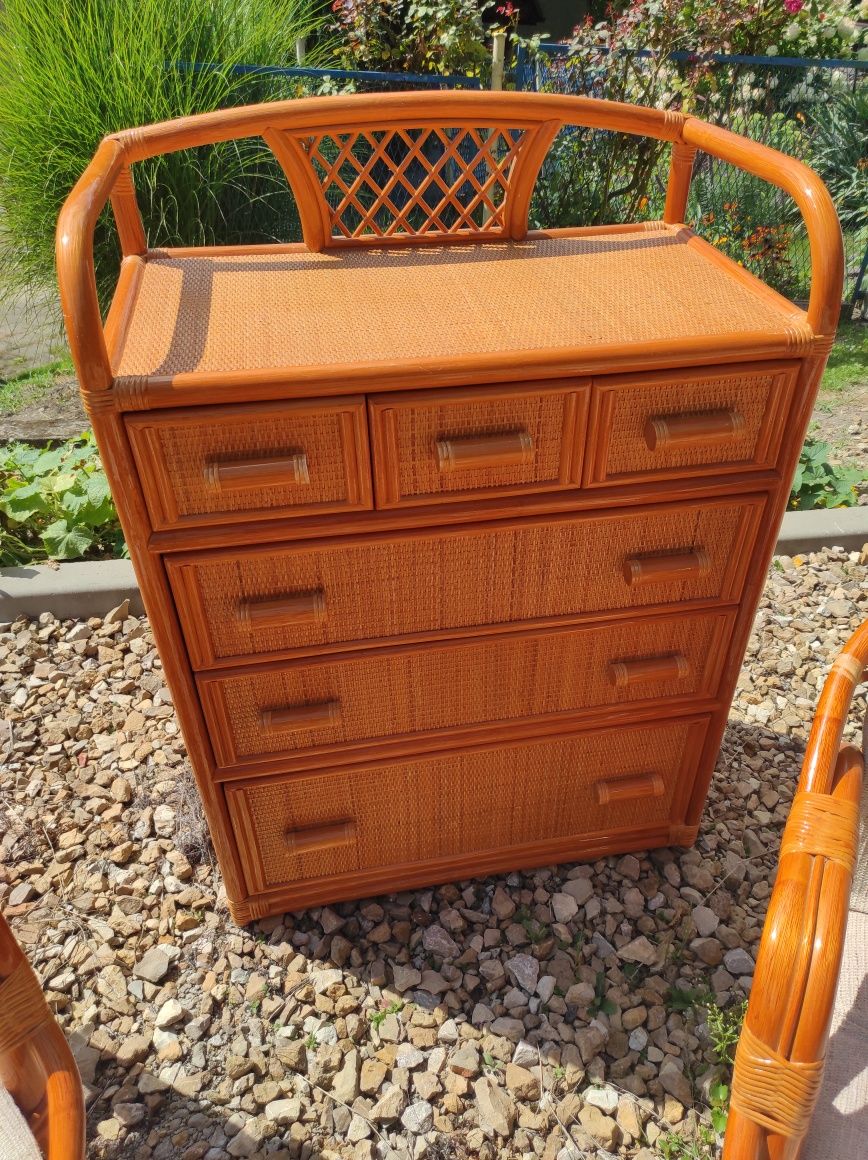 Komplet mebli rattanowych