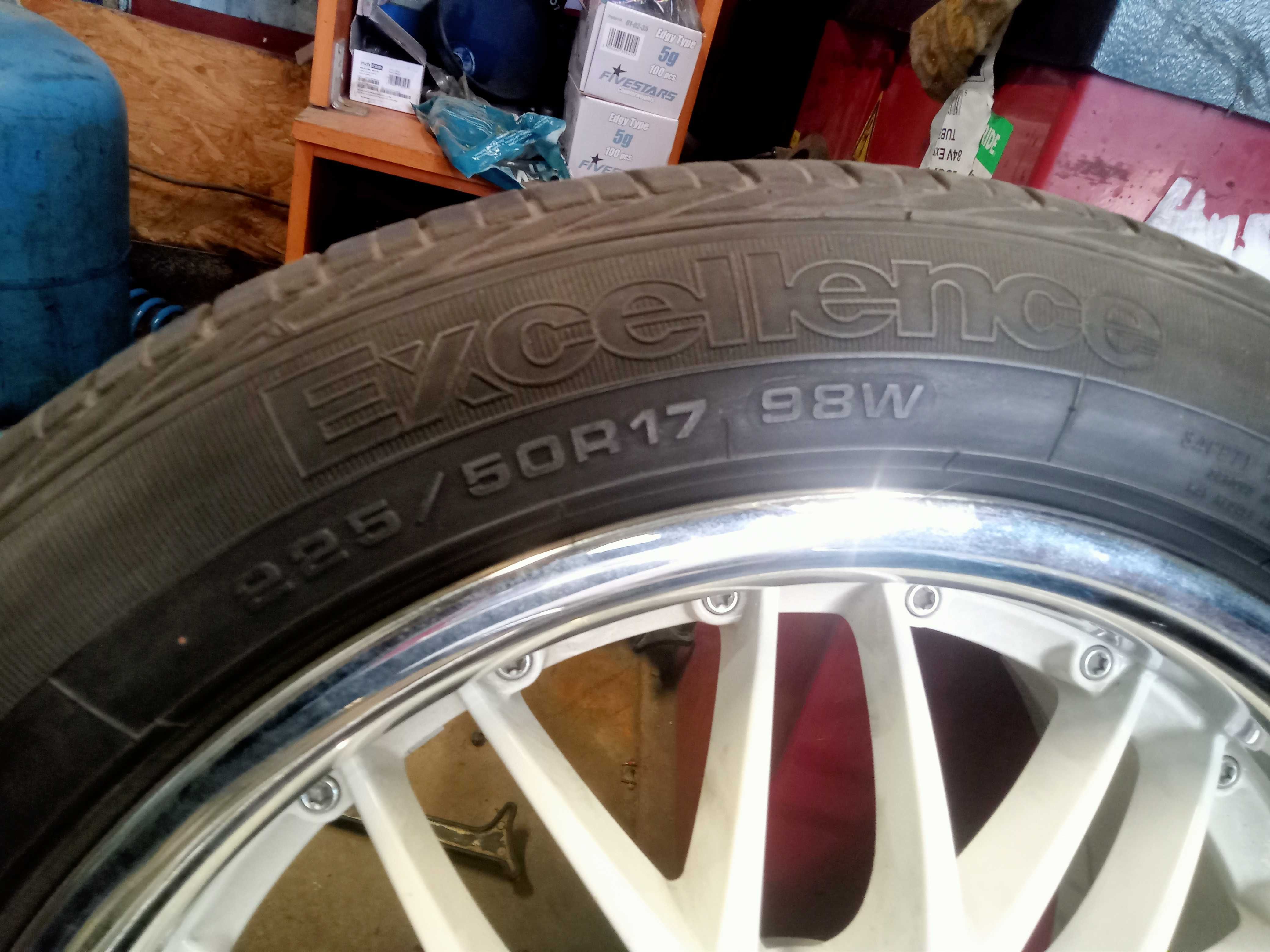 Alufelgi 17 5x100 audi a3 golf 4 Leon opony