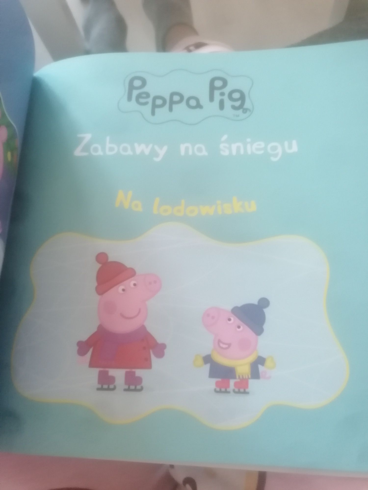 Książeczka Świnka Peppa zimowe zabawy