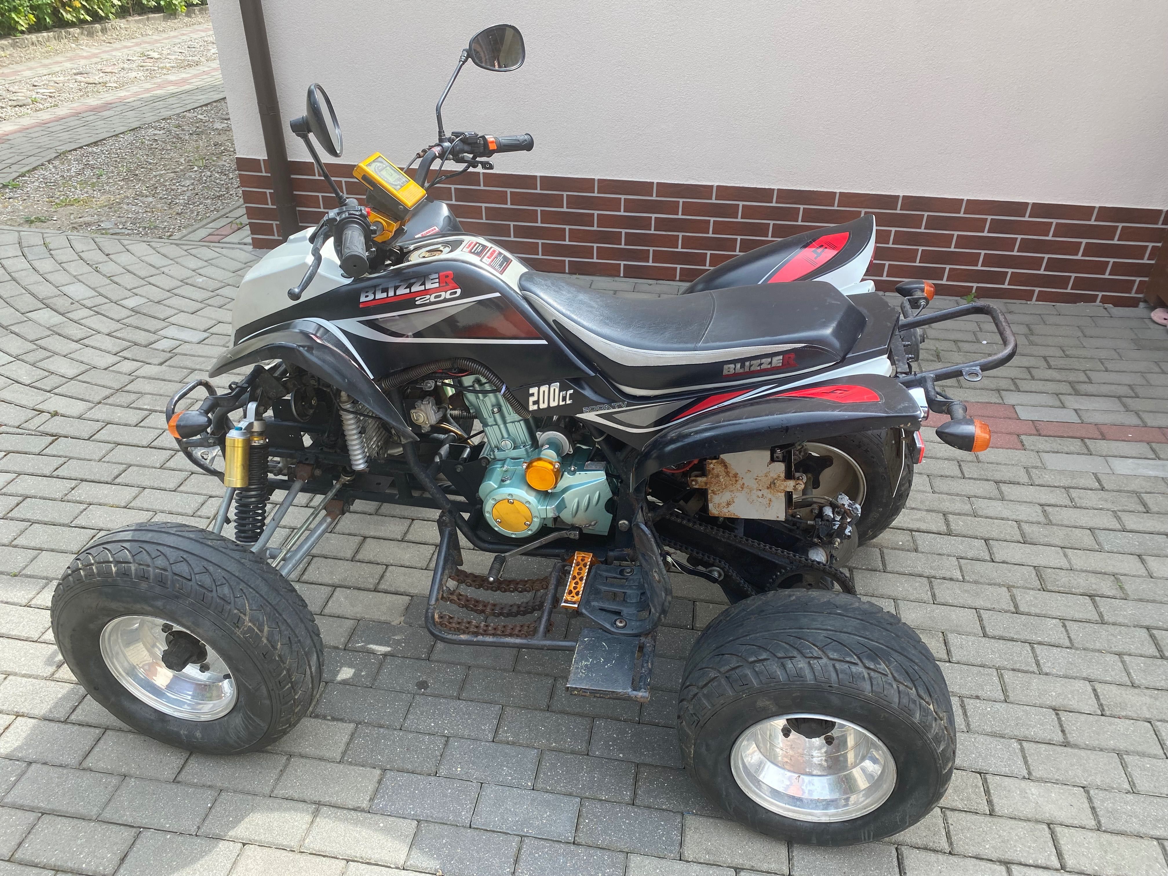 Quad atv Bashan Blizzer 200