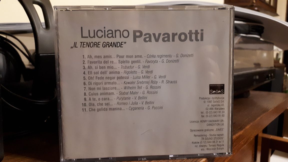 Luciano Pavarotti "Il Tenore Grande" CD