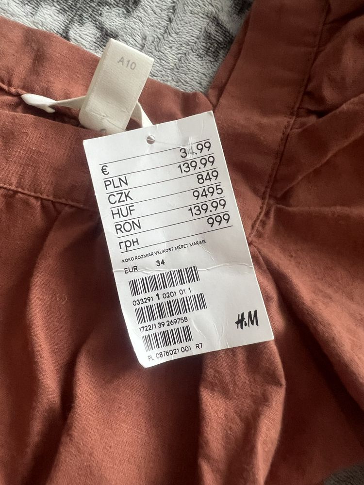 Kombinezon H&M roz, 34/XS