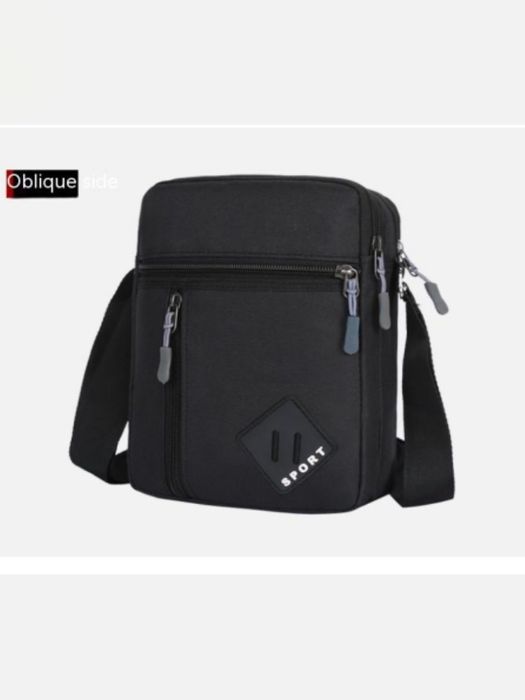 Mała męska torba na ramię listonoszka do pracy