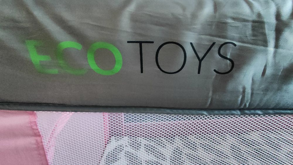 Dziecięce łóżeczko turystyczne Eco Toys + akcesoria