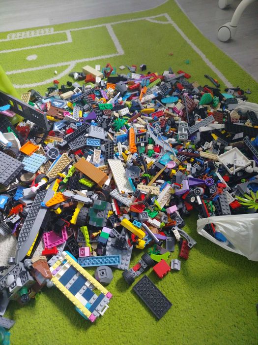 Oryginalne klocki LEGO na wagę 7 kg