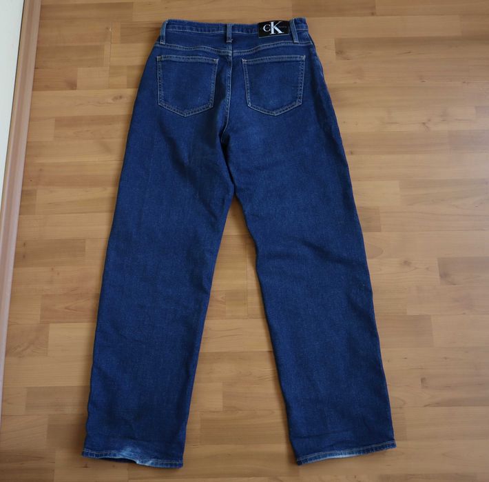 Джинси Calvin Klein широкі висока посадка 28/30 оригінал