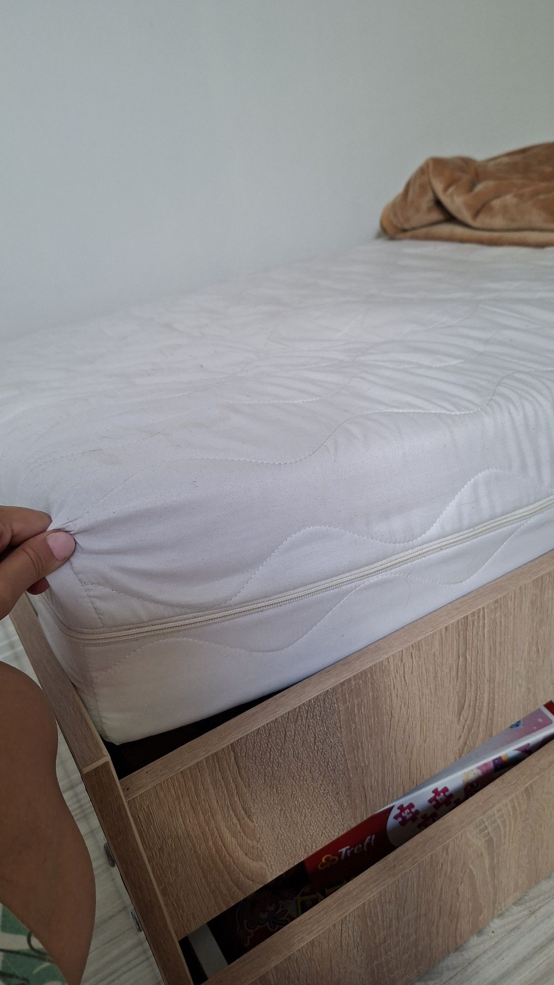 Łóżko dla dziewczynki 160x80 plus materac