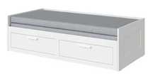 Cama IKEA BRIMNES - indiv/dupla c/2 gav/2 colchões 80x200