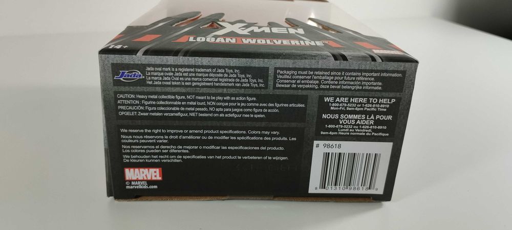 Figura Wolverine Metal Die Cast Loot Crate