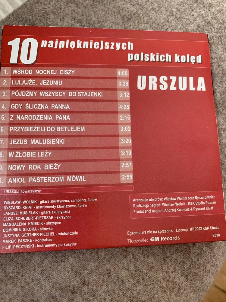 Urszula śpiewa kolędy