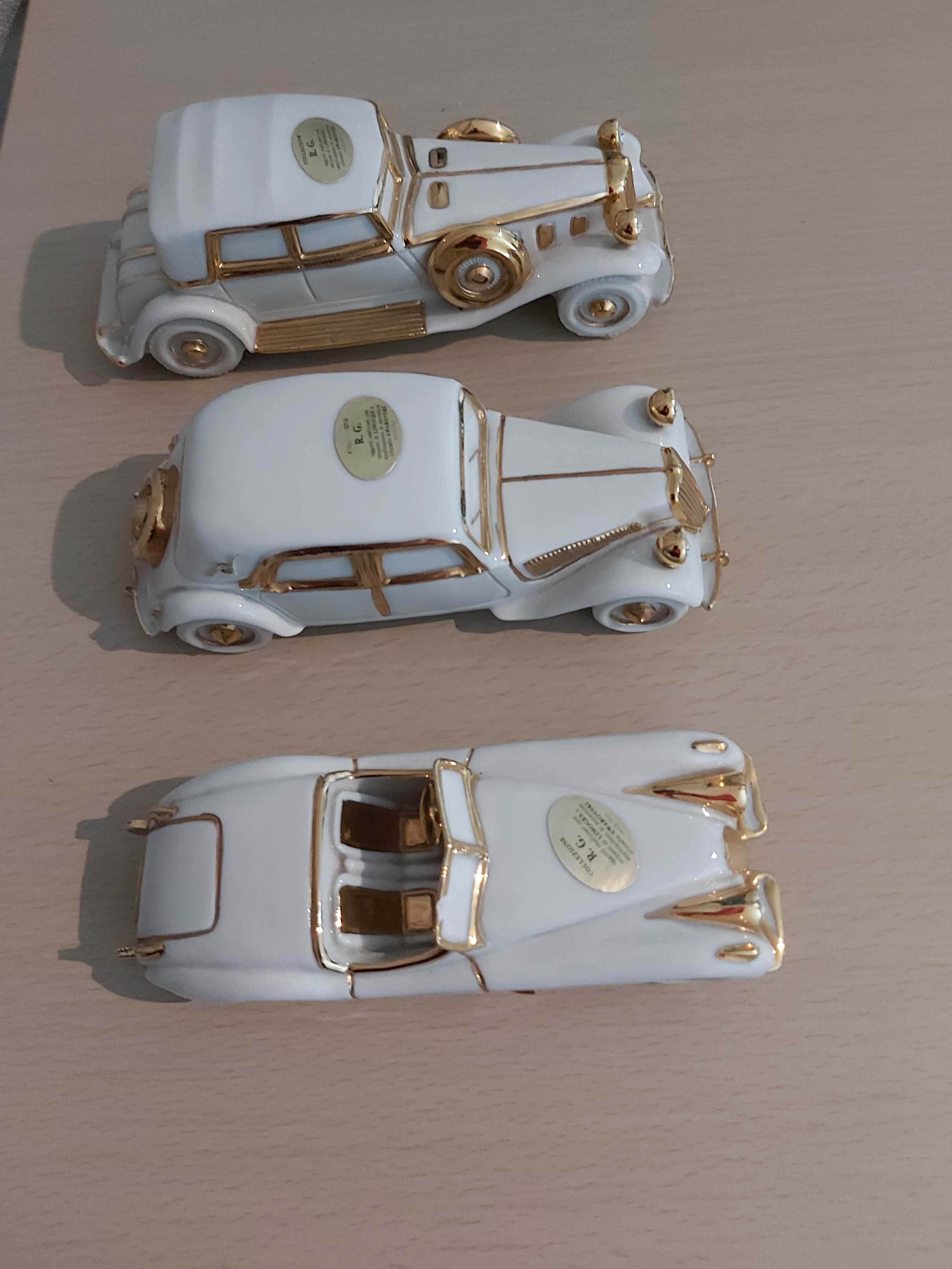 3 carros (miniatura) da Collezione R.G Italy. Muito antigas Raras