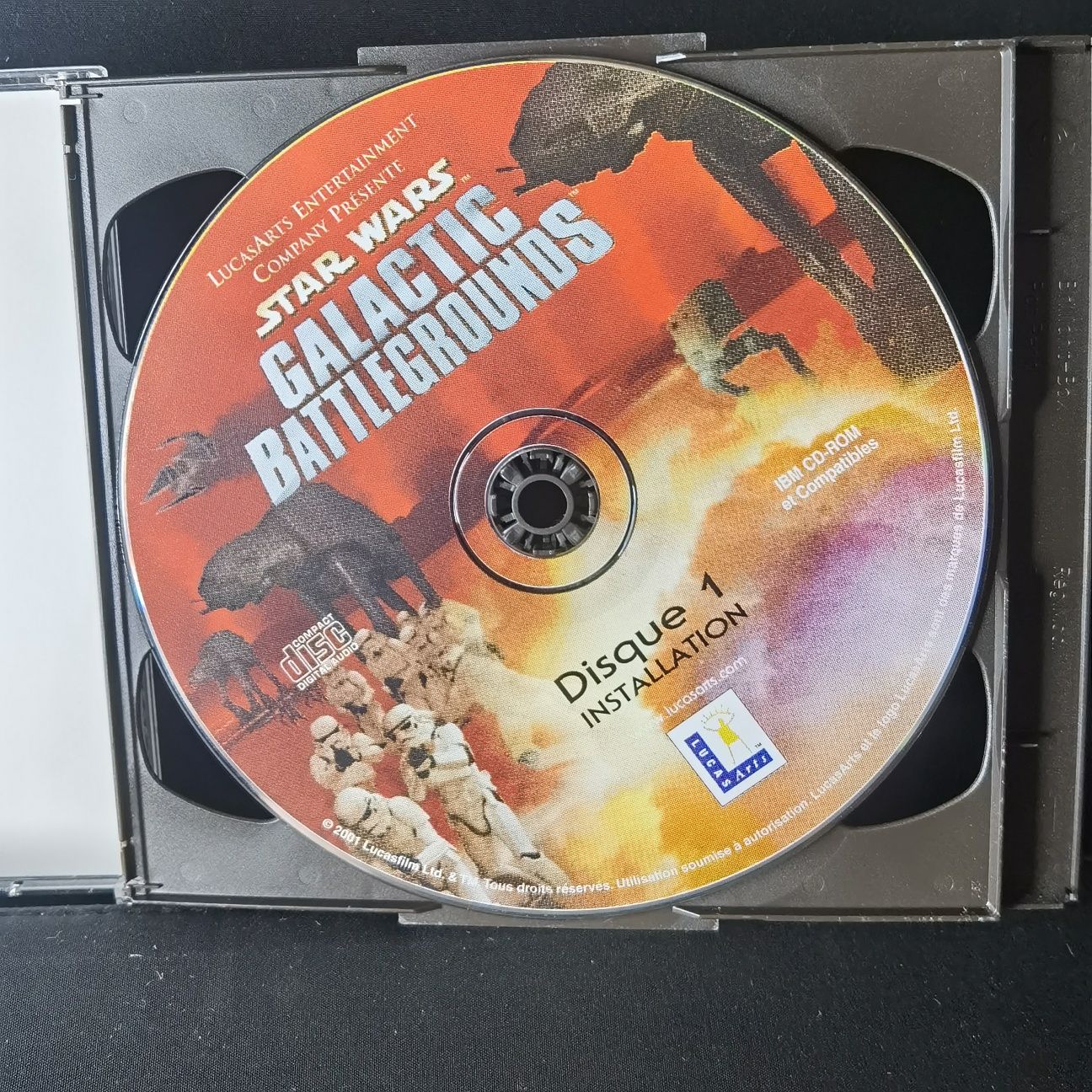 Star Wars Galactic Battlegrounds PC 2CD