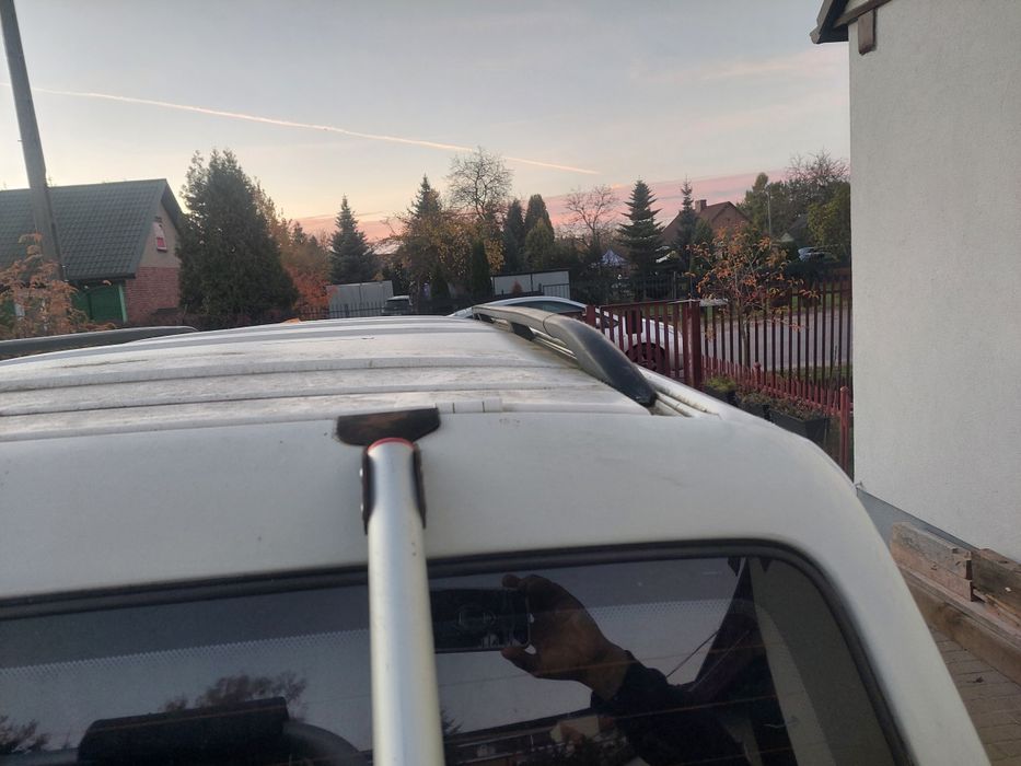 Vw t4. Relingi srebrne