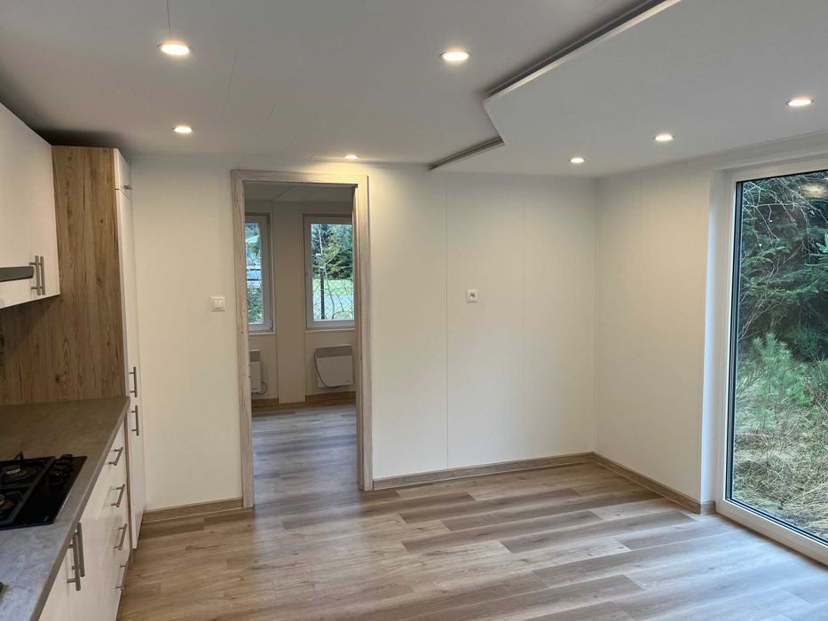 Domek mobilny całoroczny 4,1 x 12,1 m