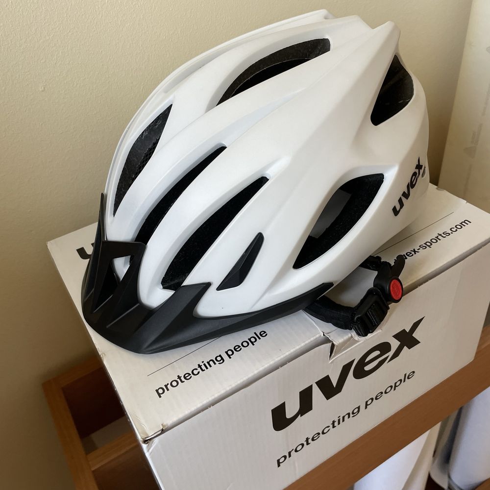 Kask rowerowy Uvex Viva 3 bialy mat L