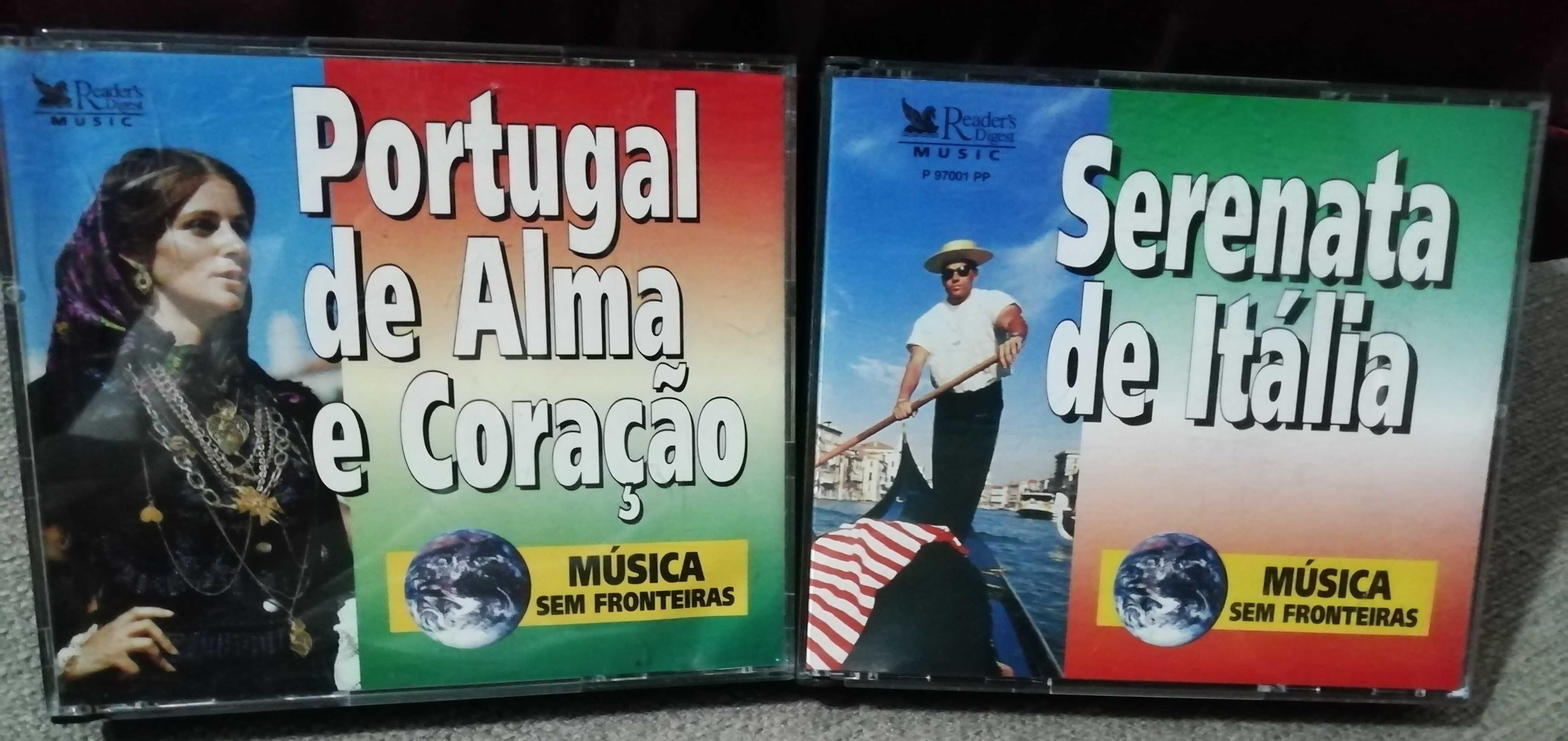 Coleções CD Box - Portugal de alma e coração & Serenata de Itália