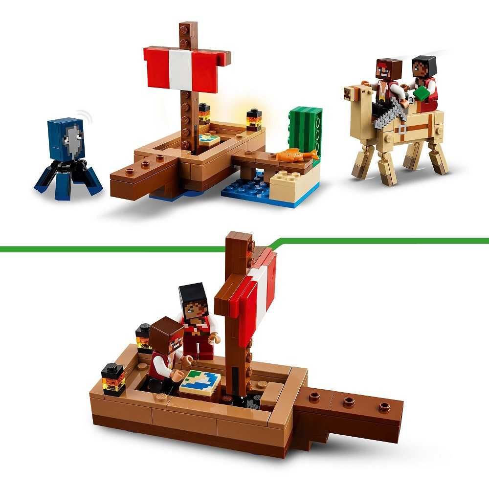 Klocki Lego Minecraft 21259 Rejs statkiem pirackim