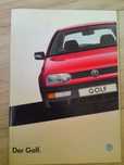 Prospekt VW Golf 1993 rok 43 strony