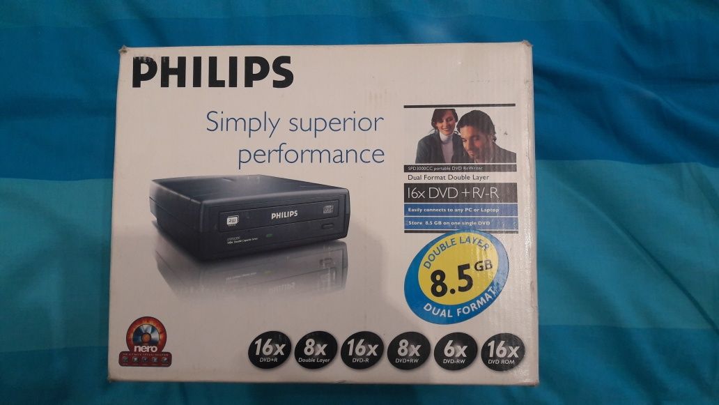Gravador cds Externo Philips