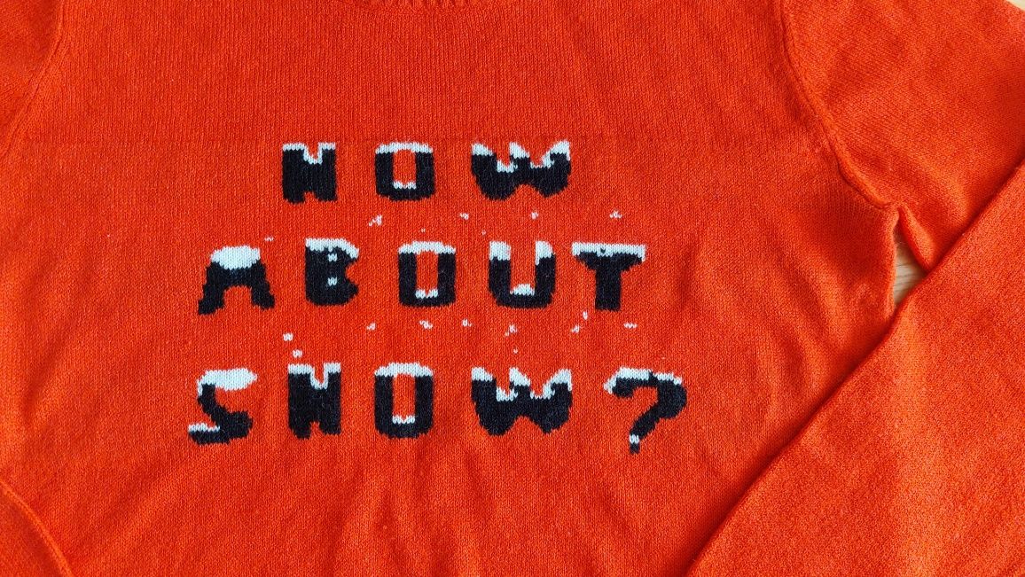 Sweter na narty r. 146/152