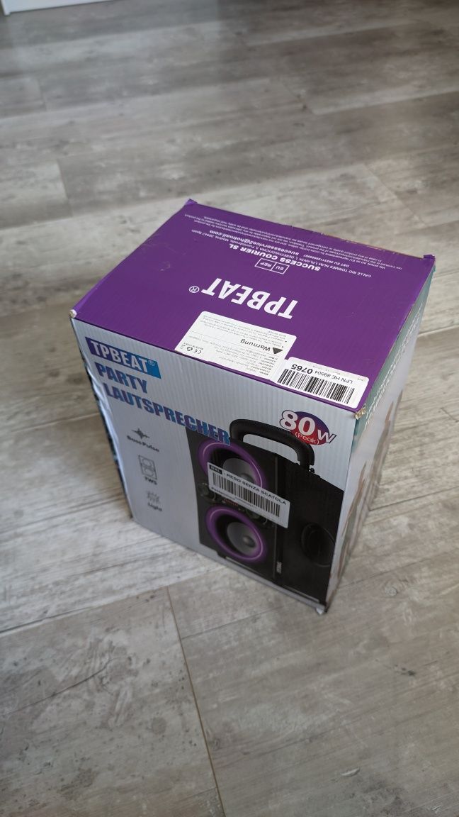 Głośnik Bluetooth TPBEAT Stereo 80W