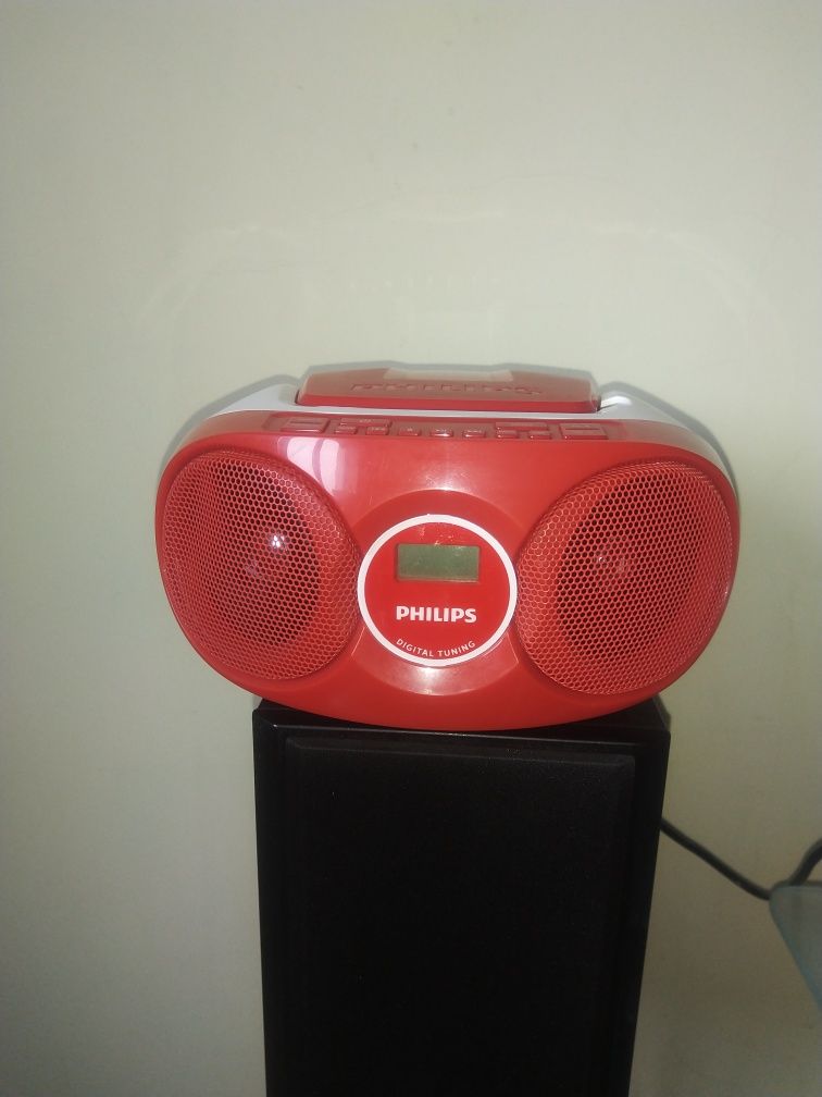 Магнитола philips az215r/12 10w