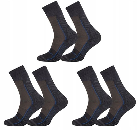 3 Pary Fjord Nansen Skarpety Trek Kev Merino 39-42