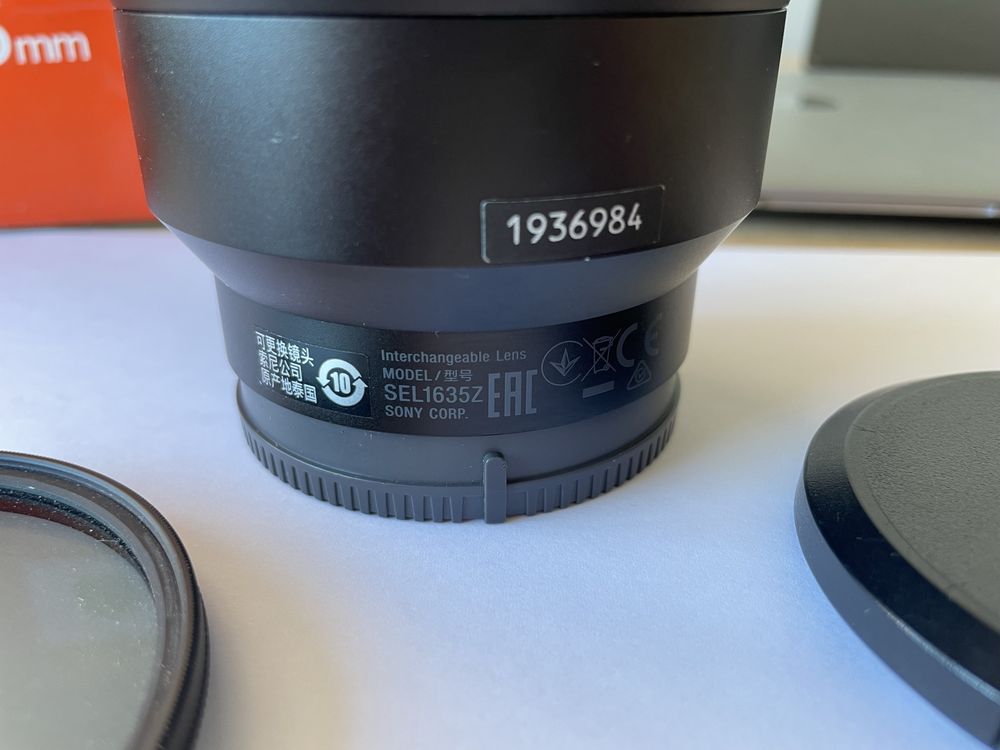 Sony zeiss 16-35 f4 z filtrem uv