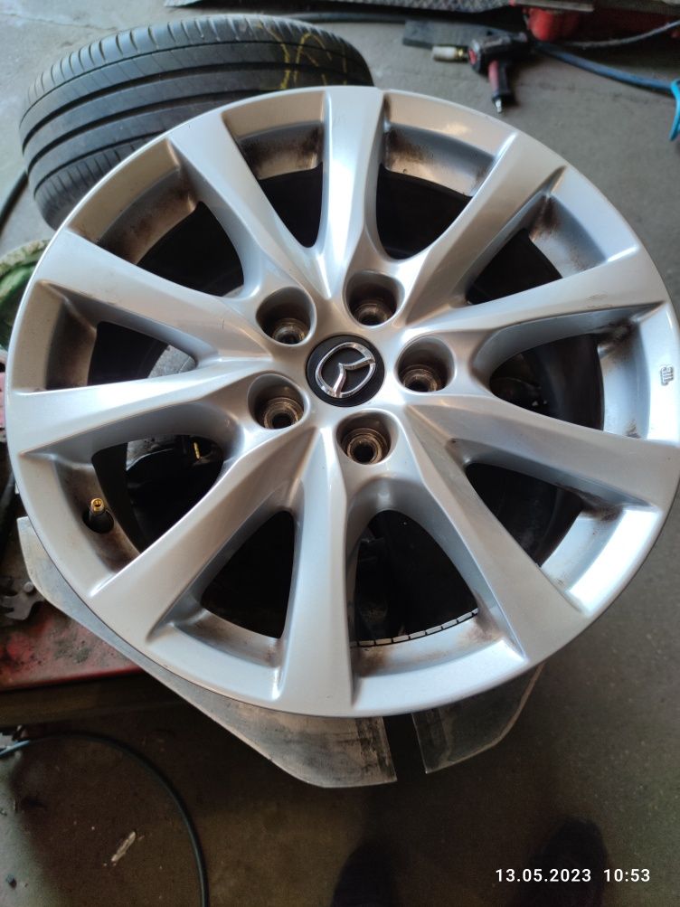 Felgi aluminiowe 17' Mazda 5x114,3 Felgi Mazda oryginal Wroclaw