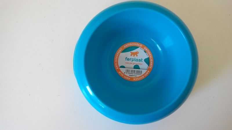FERPLAST Party 6 plastikowa miska dla psa 500ml - niebieska