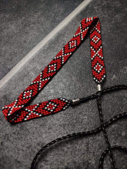 Гердан - чокер, прикраси з бісеру