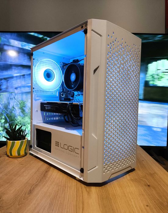 Komputer Gamingowy Ryzen 5 3600/RX 6600 8GB/16GB RAM/1TB SSD/Wi-Fi/Gw.