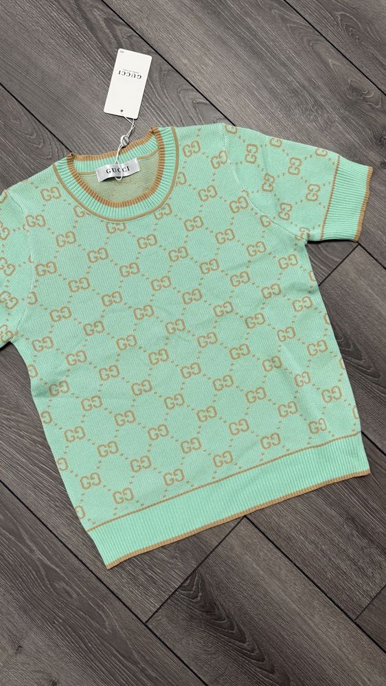 Кофта футболка поло американка Gucci