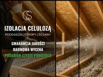 OCIEPLENIA PODDASZY, Docieplenia, Wdmuchiwane celulozy, Izolacje.