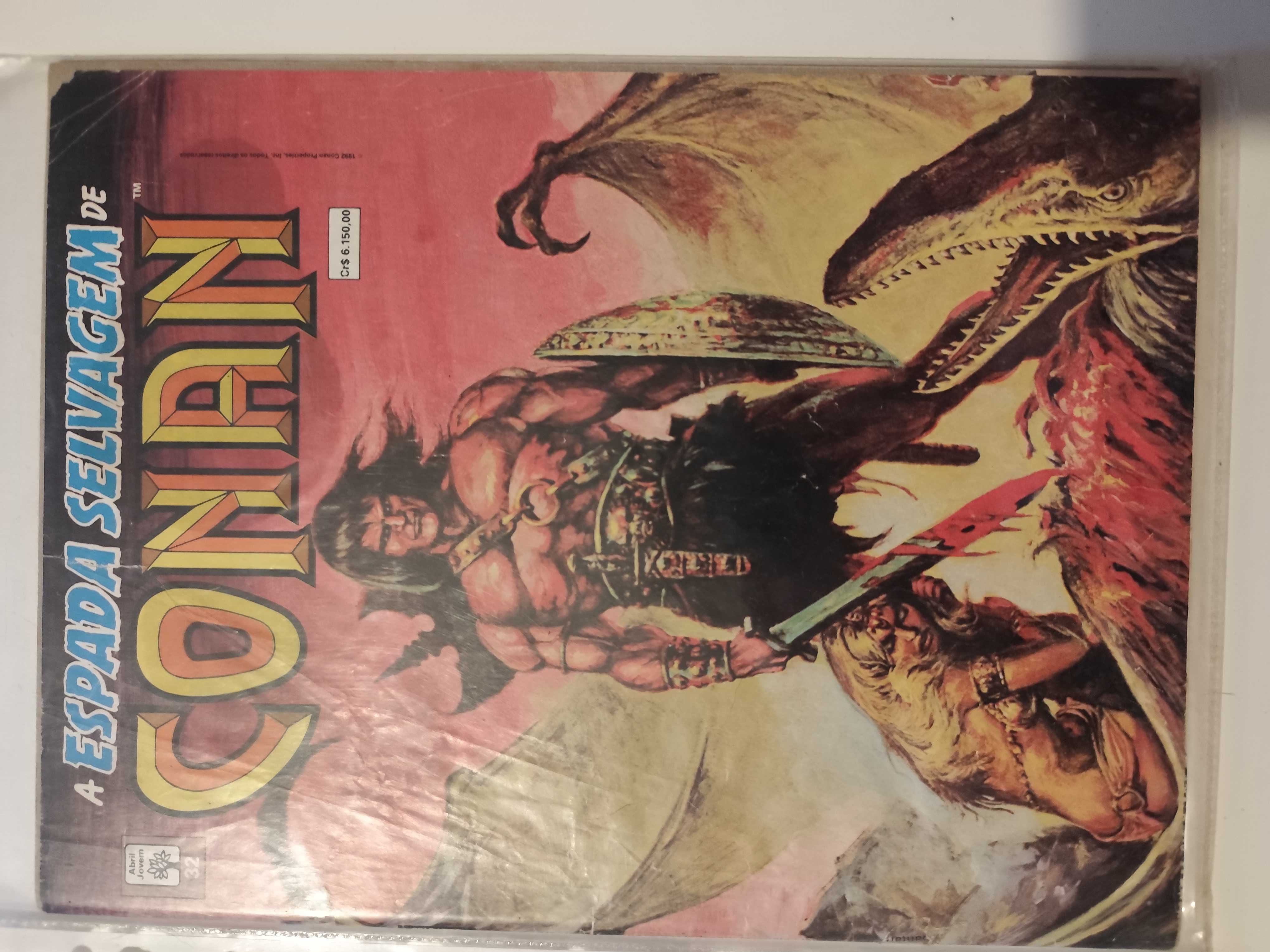 Banda desenha Conan - a espada selvagem (conjunto)