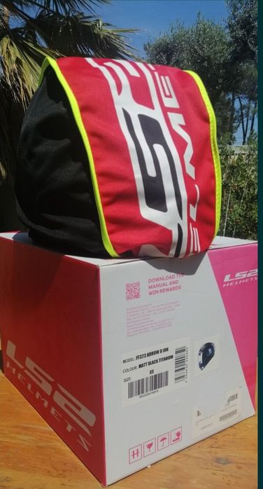 Capacete LS2 Arrow R Ion - Novo - Tam XS