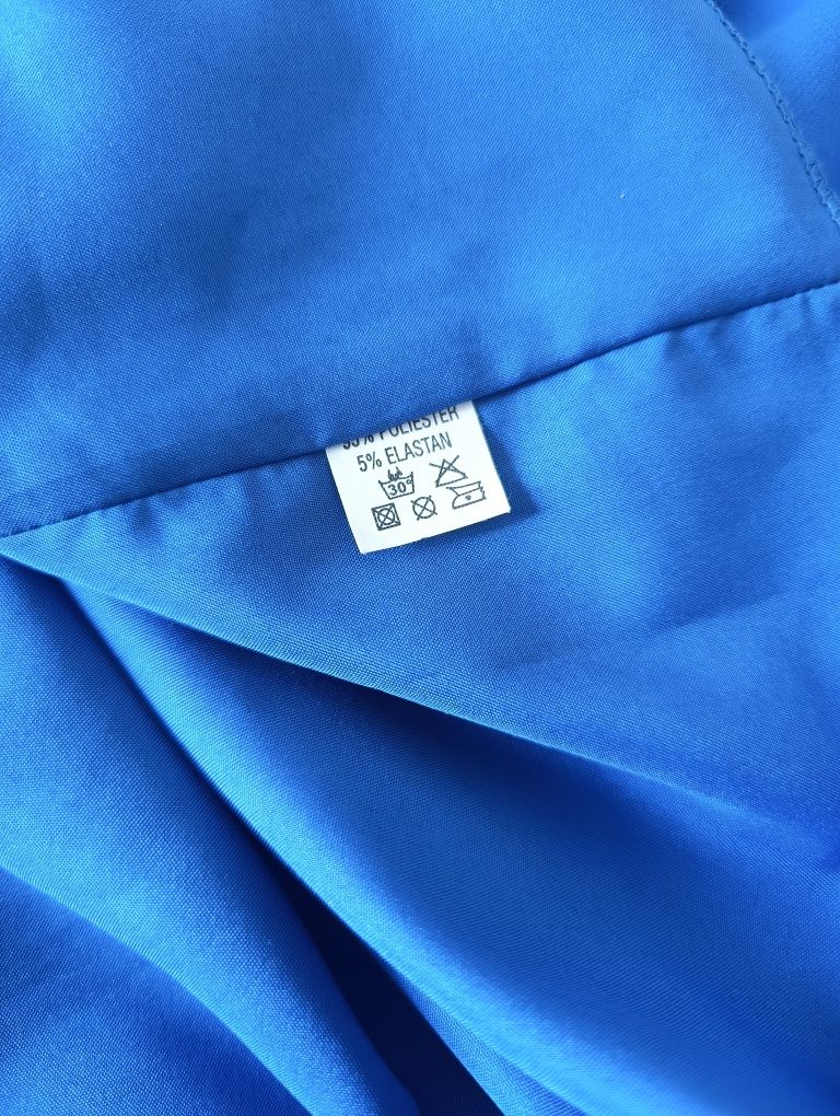 Granatowa sukienka, na wesele, chrzciny, z koronką, plus size, eleganc