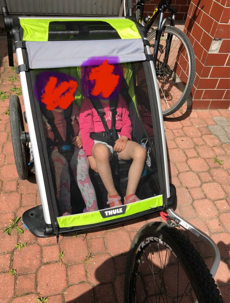 Przyczepka rowerowa Thule chariot cab 2