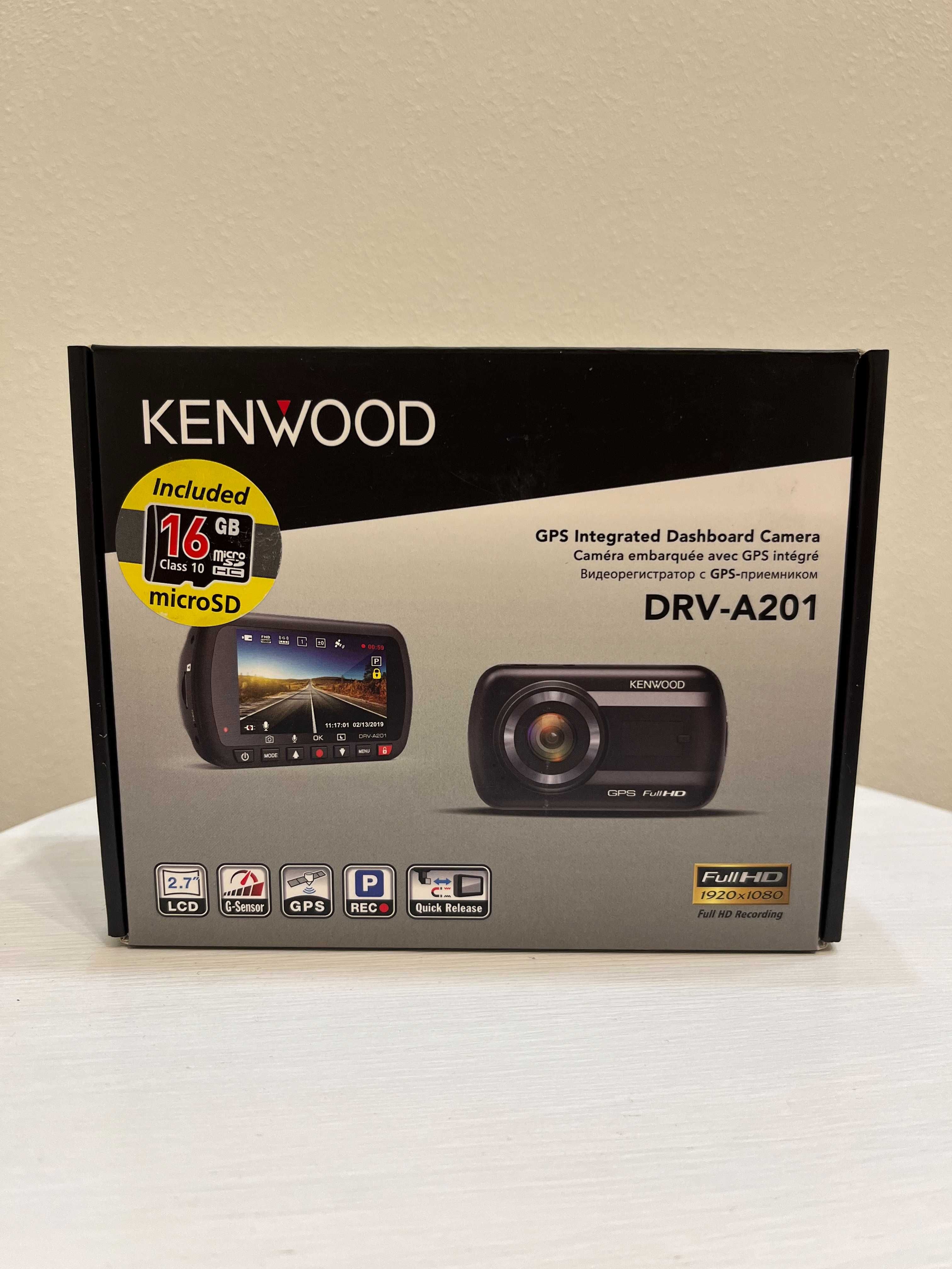 Kenwood DRV-A201 якісний оригінальний відеореєстратор Кенвуд