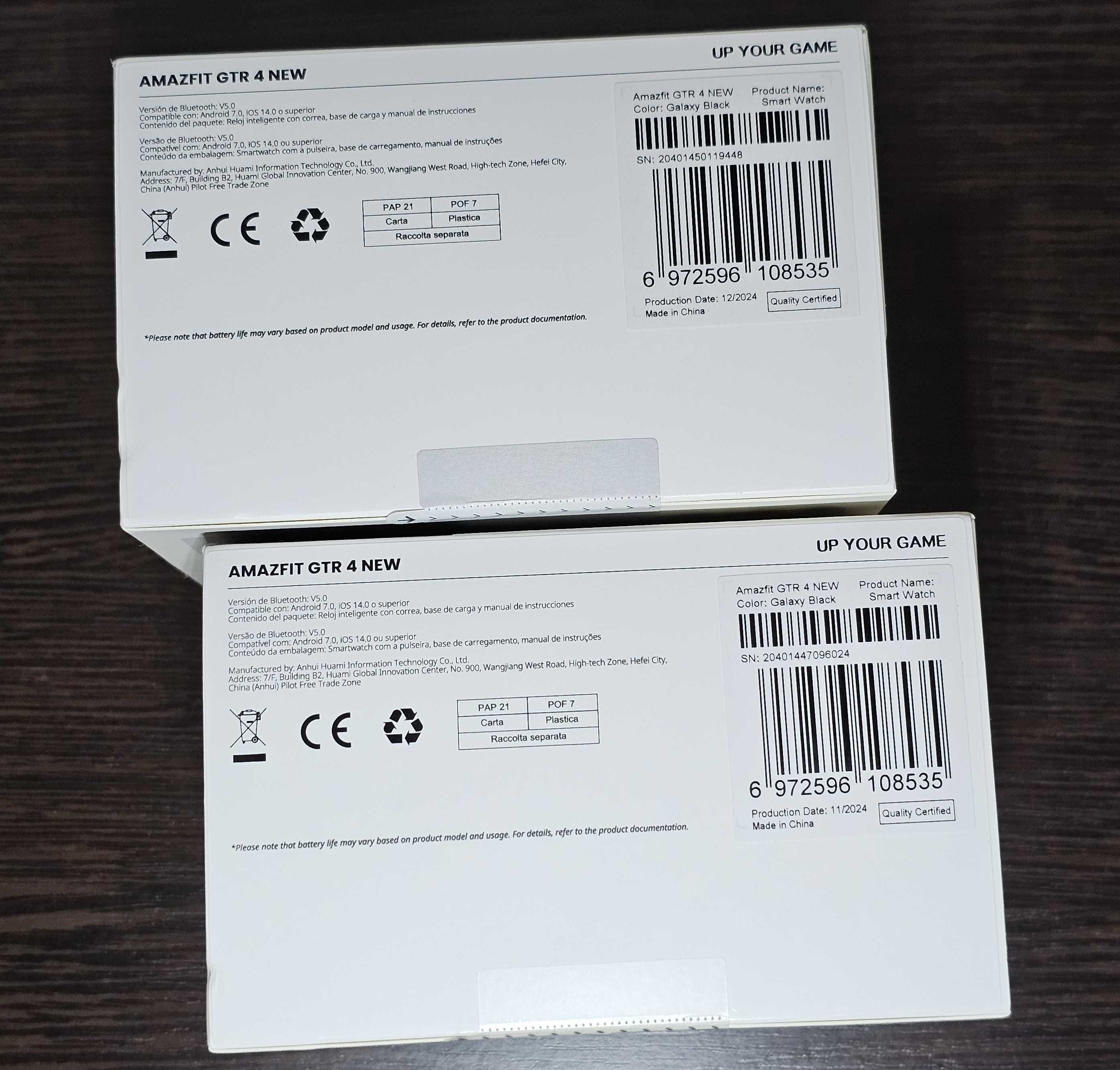 Смарт-годинник Xiaomi Amazfit GTR 4 NEW Black AMOLED GPS ZeppOS Calls